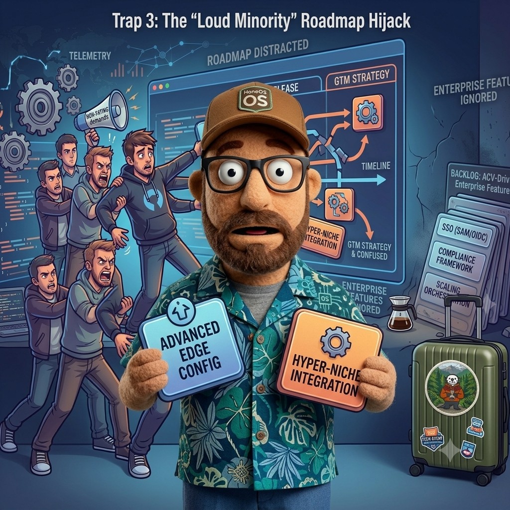 Trap 3: The “Loud Minority” Roadmap Hijack