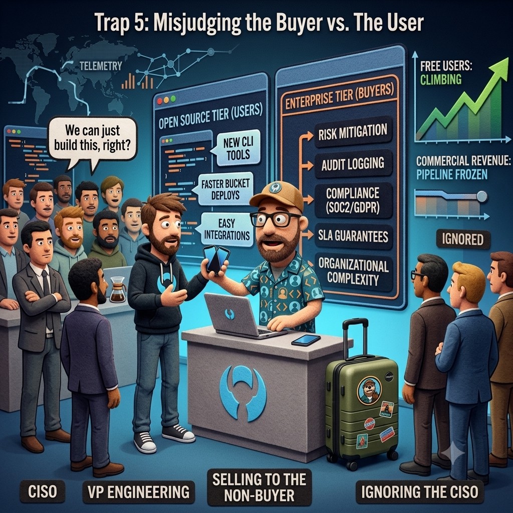 Trap 5: Misjudging the Buyer vs. The User