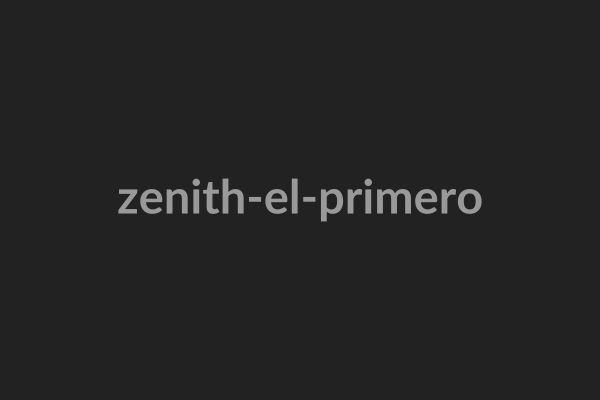 Zenith El Primero High-Beat